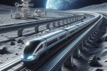 Northrop Grumman to create a railroad concept for the Moon