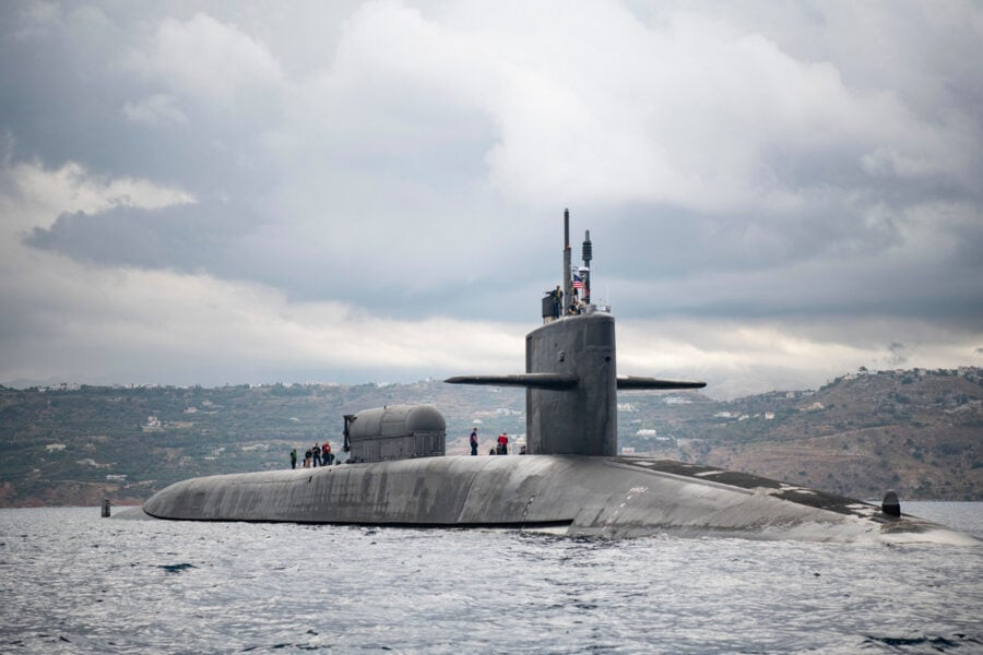 The number of US Navy nuclear submarines off the coast of Europe has doubled