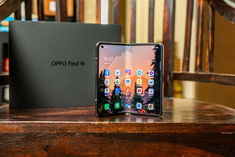Огляд Oppo Find N: смартфон зовні, планшет всередині
