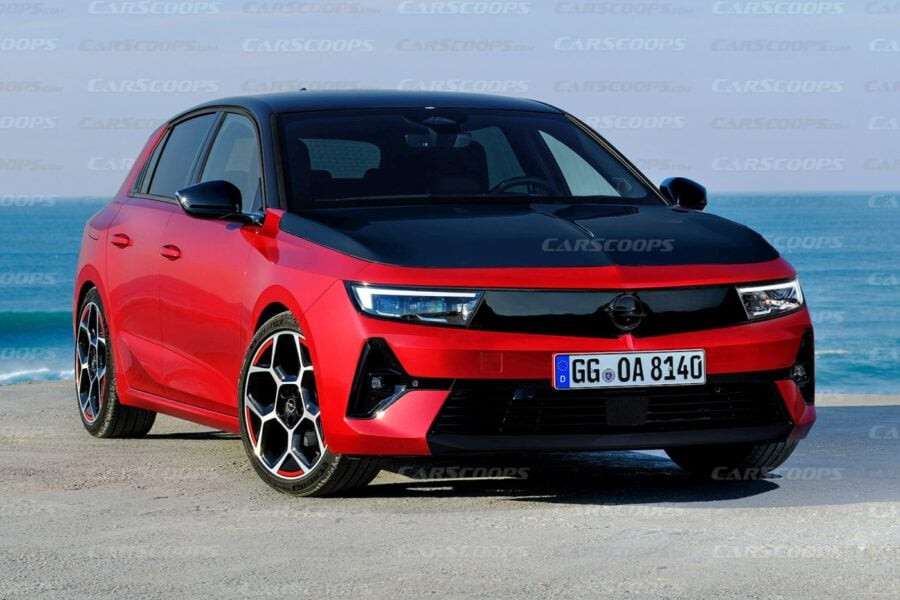 Is the next hot hatch Opel Astra OPC an electric car?