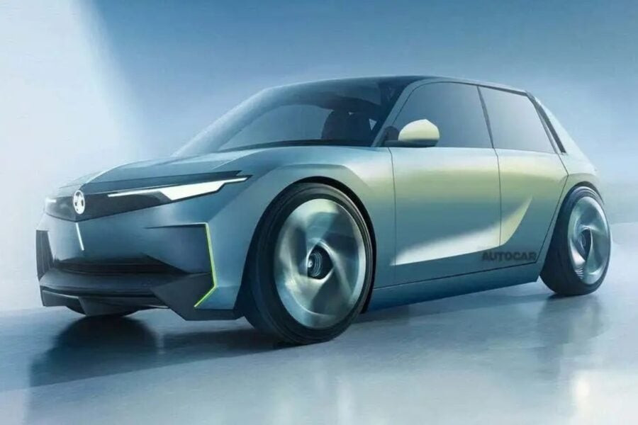 What's up with Opel? It looks like a new affordable electric car...