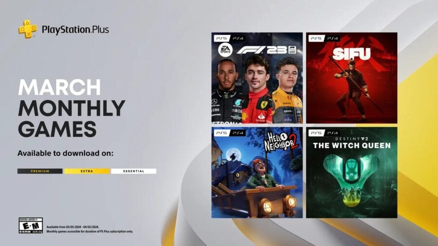 Які ігри роздаватимуть у PS Plus у березні