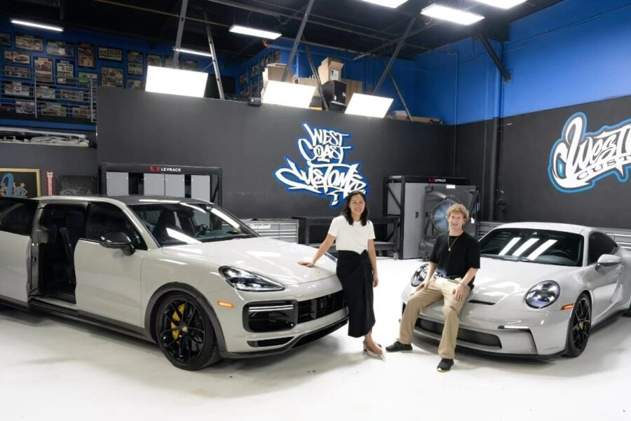 Cayenne Turbo GT Minivan x West Coast Customs: Mark Zuckerberg presented his wife with a custom Porsche