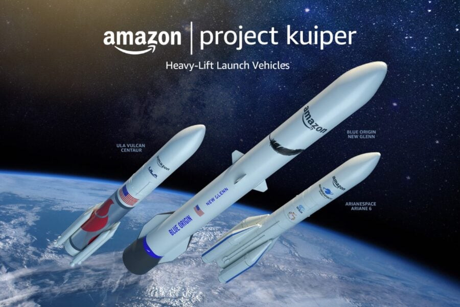 Amazon's Project Kuiper books up to 83 rockets to launch its internet satellites