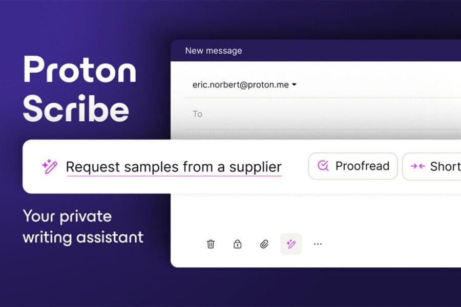 Proton Mail gets an AI assistant for writing emails that can work locally