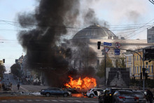 Massive attack on Ukrainian cities. Air defense of the AFU shot down 45 out of 80 missiles