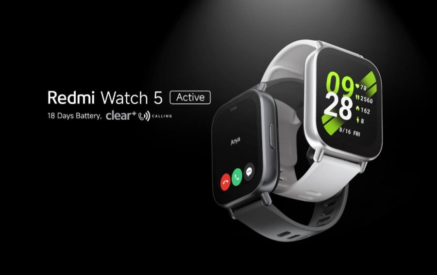 Redmi Watch 5 Active will debut on August 27, 2024