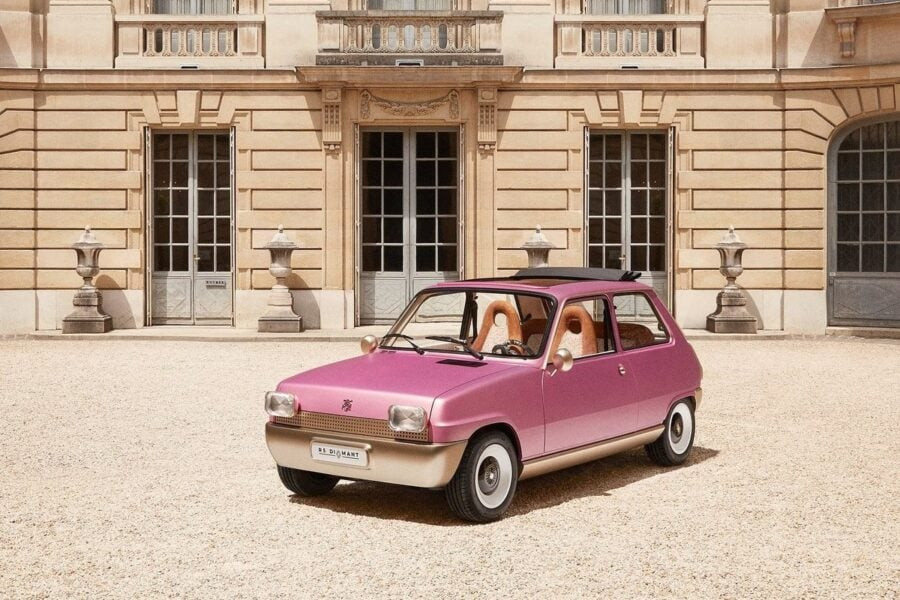 Renault 5 Diamond Concept electric car: a maximum epatage