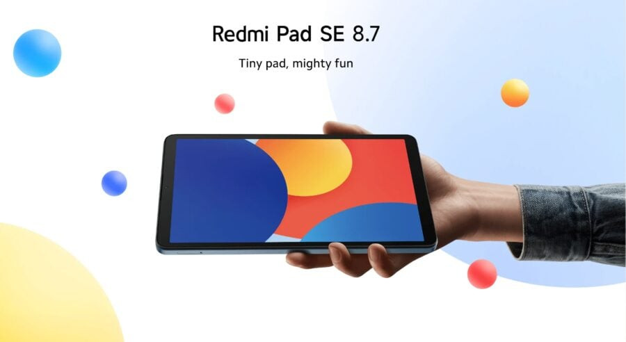 Xiaomi анонсувала в Європі бюджетний планшет Redmi Pad SE 8.7