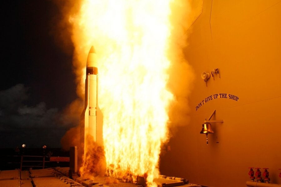 For the first time in history, the United States used SM-3 missiles from the anti-nuclear umbrella in a combat situation