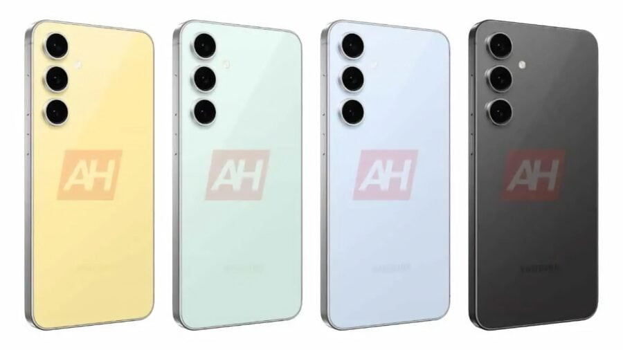 Samsung Galaxy S24 FE appeared on renders in four colors