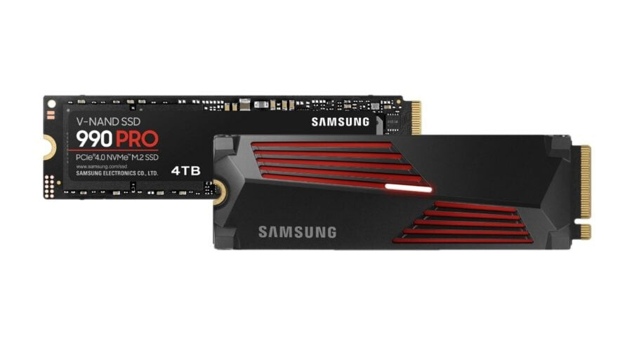 У лінійці накопичувачів Samsung 990 PRO SSD з’явилась модель на 4 ТБ
