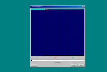 Relax: a developer has created a defragmenter simulator with Windows 98