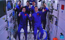 The Chinese Shenzhou-15 spacecraft successfully docked with the Tiangong space station