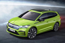 The Skoda Enyaq RS iV electric crossover: the most powerful in the family