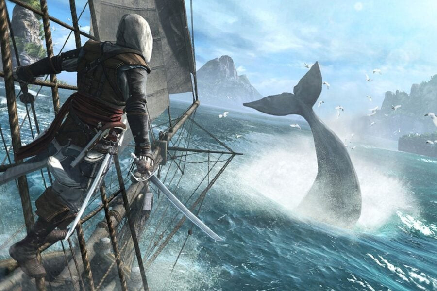 The number of Assassin's Creed 4: Black Flag players increased by 200% after Skull and Bones release