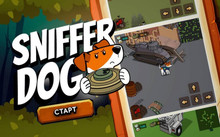 Sniffer Dog Quest, a browser game about Patron the dog