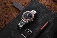 Omega's Speedmaster X-33 Marstimer shows the time on Earth and Mars