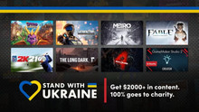 Stand With Ukraine – великий ігровий бандл від Humble Bundle, усі кошти з продажу якого підуть на допомогу Україні