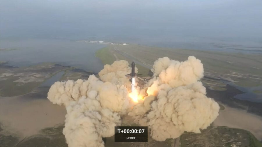 The test launch of SpaceX Starship ended in failure