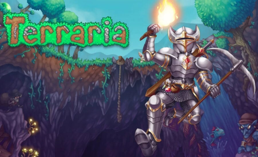 Terraria has been bought 58.7 million times - the 8th best-selling game in history