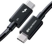 New Thunderbolt 5 cables are already on sale, but there's nothing to connect them to