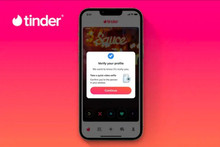 Tinder will ask for a video selfie to verify the user's identity