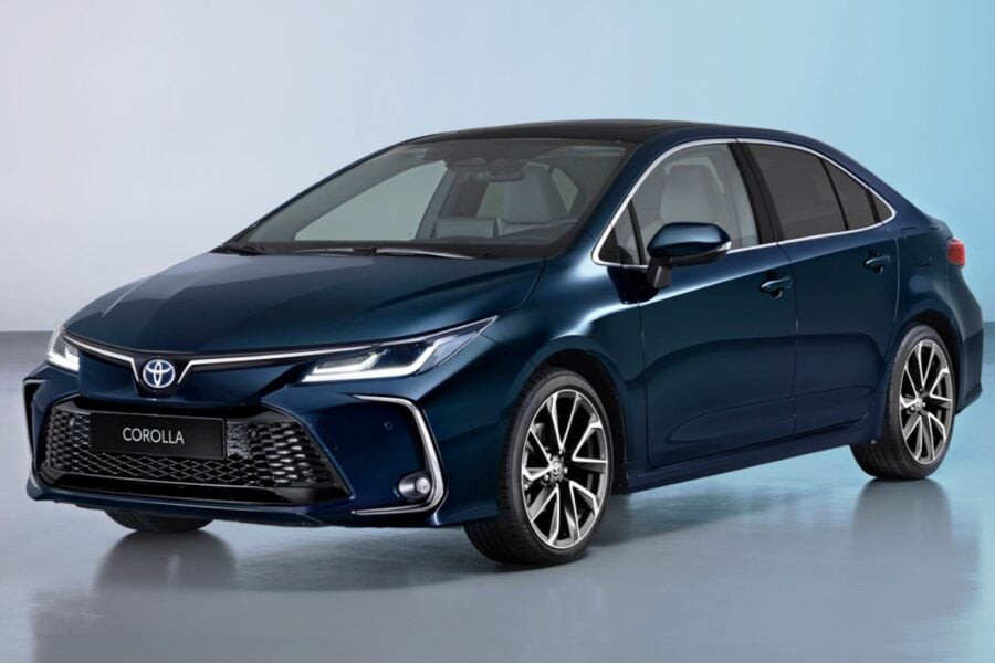 Update for Toyota Corolla. People's sedan has become more modern