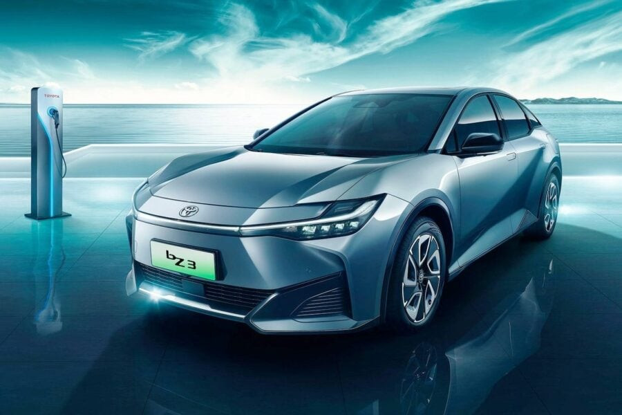 Toyota bZ3 electric sedan is officially presented