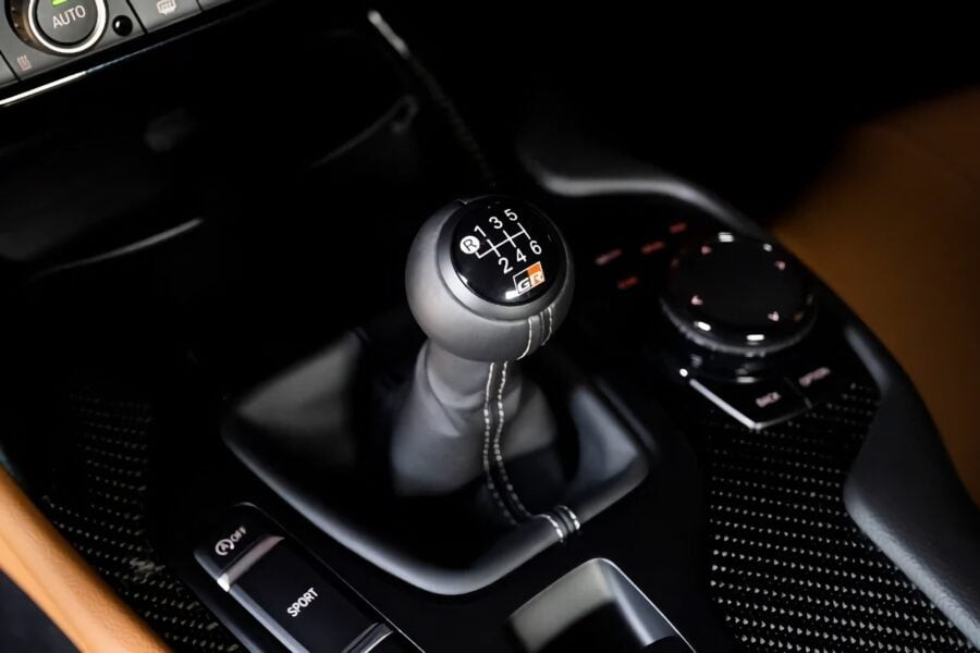 In Toyota and Lexus electric cars, a manual gearbox may appear