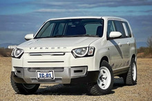 Автомобіль Toyota TFENDER: цікавий мікс Toyota ProBox та Land Rover Defender