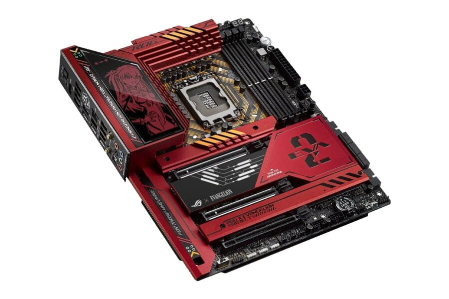 ASUS motherboard stylized as Evangelion attracted a lot of attention due to a bug