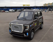 Найдешевший український електромобіль Vilkon Electric Vehicles Lulida помітили на дорогах країни