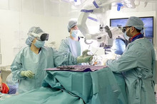 In the UK, Apple's Vision Pro headset was used for the first time during surgery