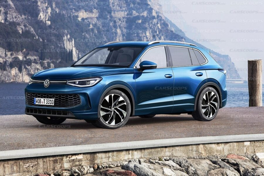 What the new Volkswagen Tiguan could look like: independent renders