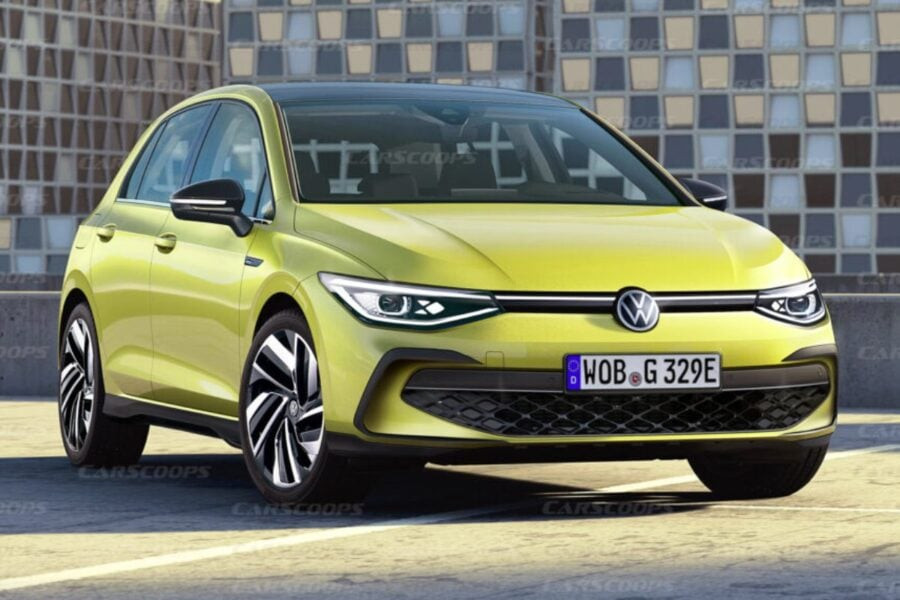 What will the updated Volkswagen Golf 8 be like: possible changes on the outside and inside