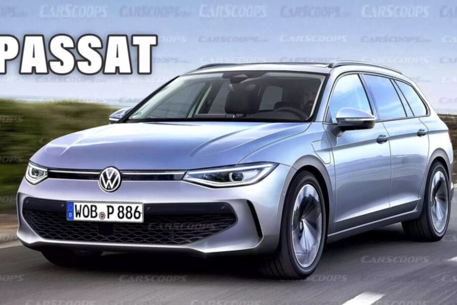 The next Volkswagen Passat will debut in September and will be a station wagon