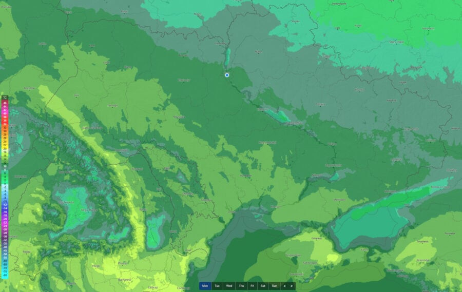 December in Kyiv was warmer than normal, and a temperature record was set on January 1, 2023