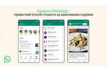 У WhatsApp з’явилися канали, Україна однією з перших отримала доступ до функції