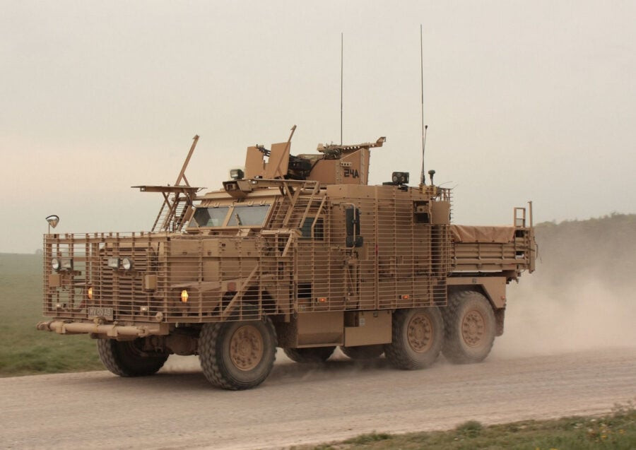 British Wolfhound armored vehicles received by the Armed Forces