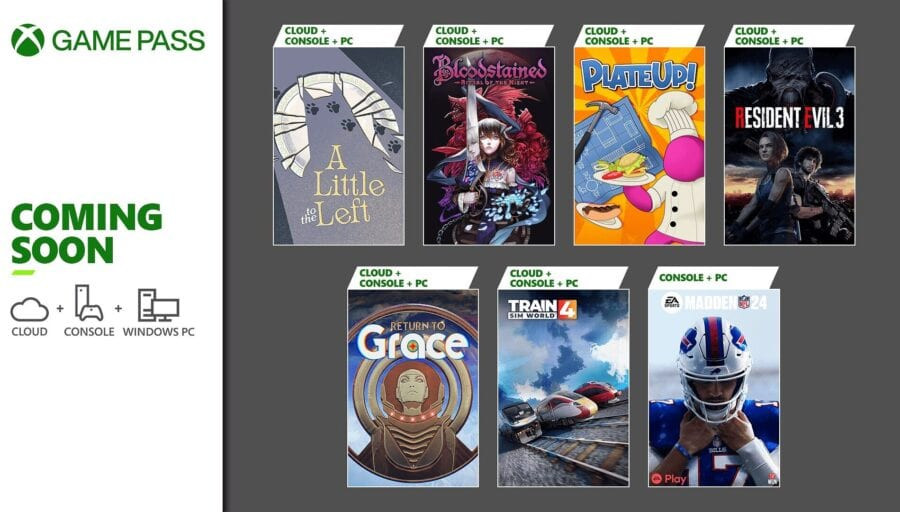 Xbox/PC Game Pass catalog additions in the first half of February 2024