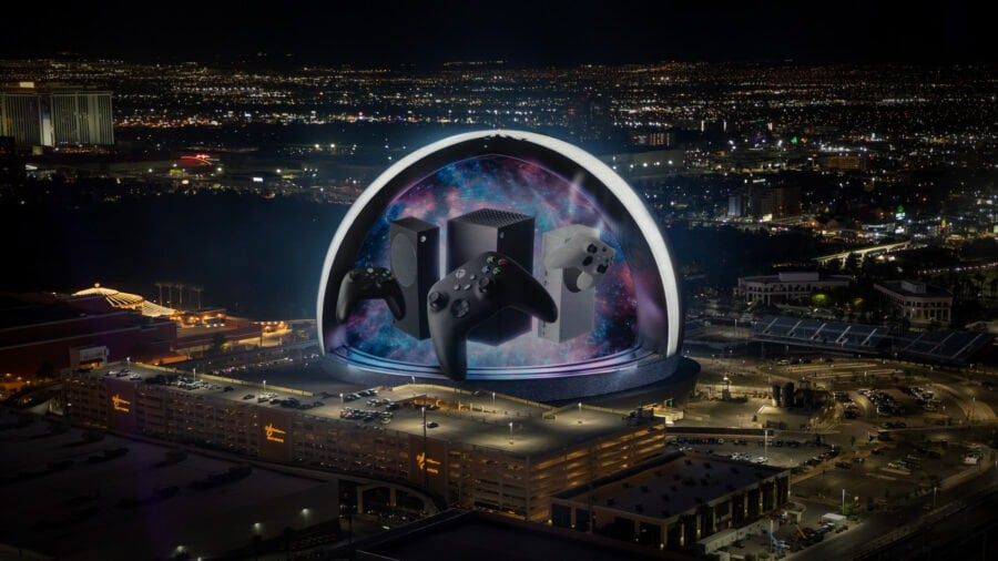 Xbox has launched a new advertising campaign on the world's largest screen