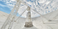 Photo of the day: RT-70 radio telescope in the city of Yevpatoria