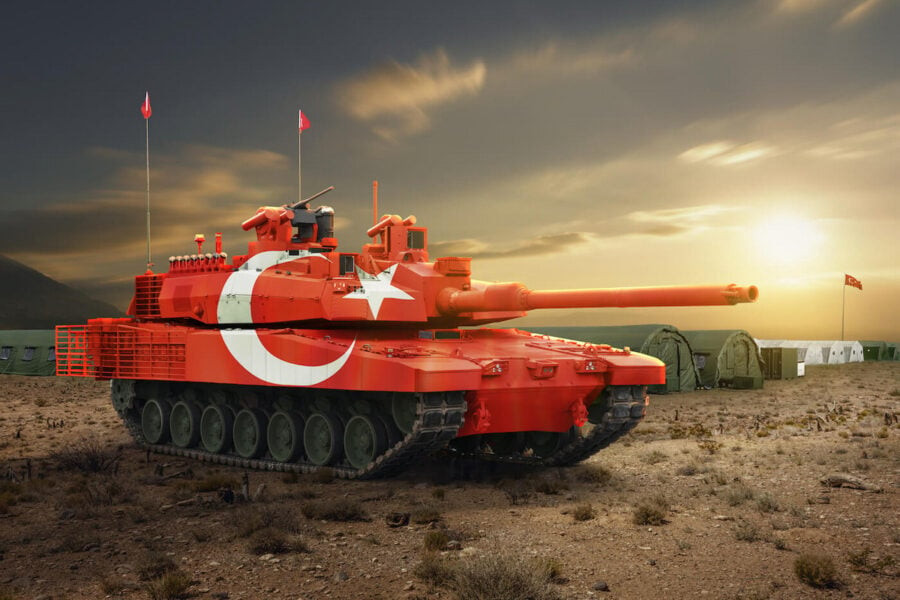 The Turkish army received the first Altay tanks. Only two so far
