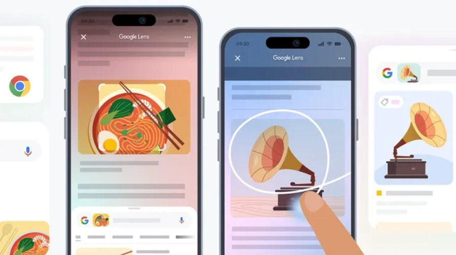 Google is adding a feature similar to Circle to Search to iOS, but only in its apps