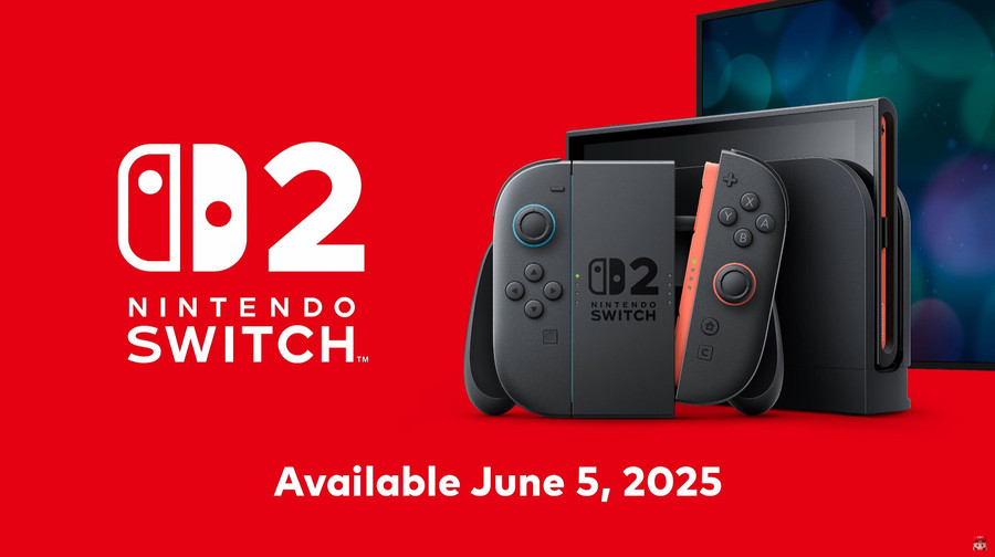 Nintendo Switch 2 вийде 5 червня з великою кількістю ігор