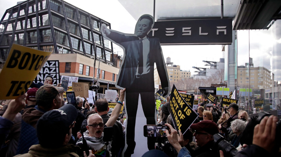 Tesla Takedown movement announces global protest against Elon Musk's influence