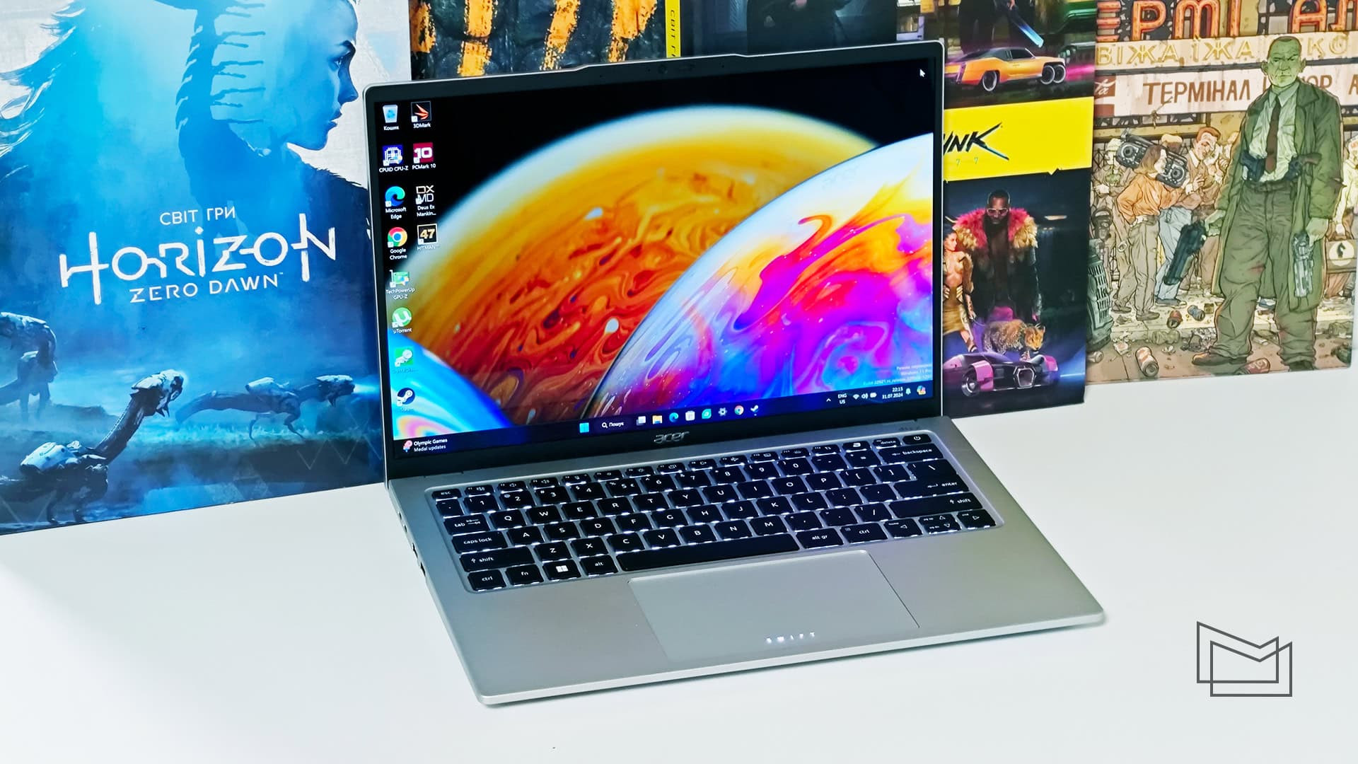 Огляд Acer Swift Go 14 (SFG14-73): ультрапортативний ноутбук з Intel Core Ultra 7 155H та OLED-дисплеєм