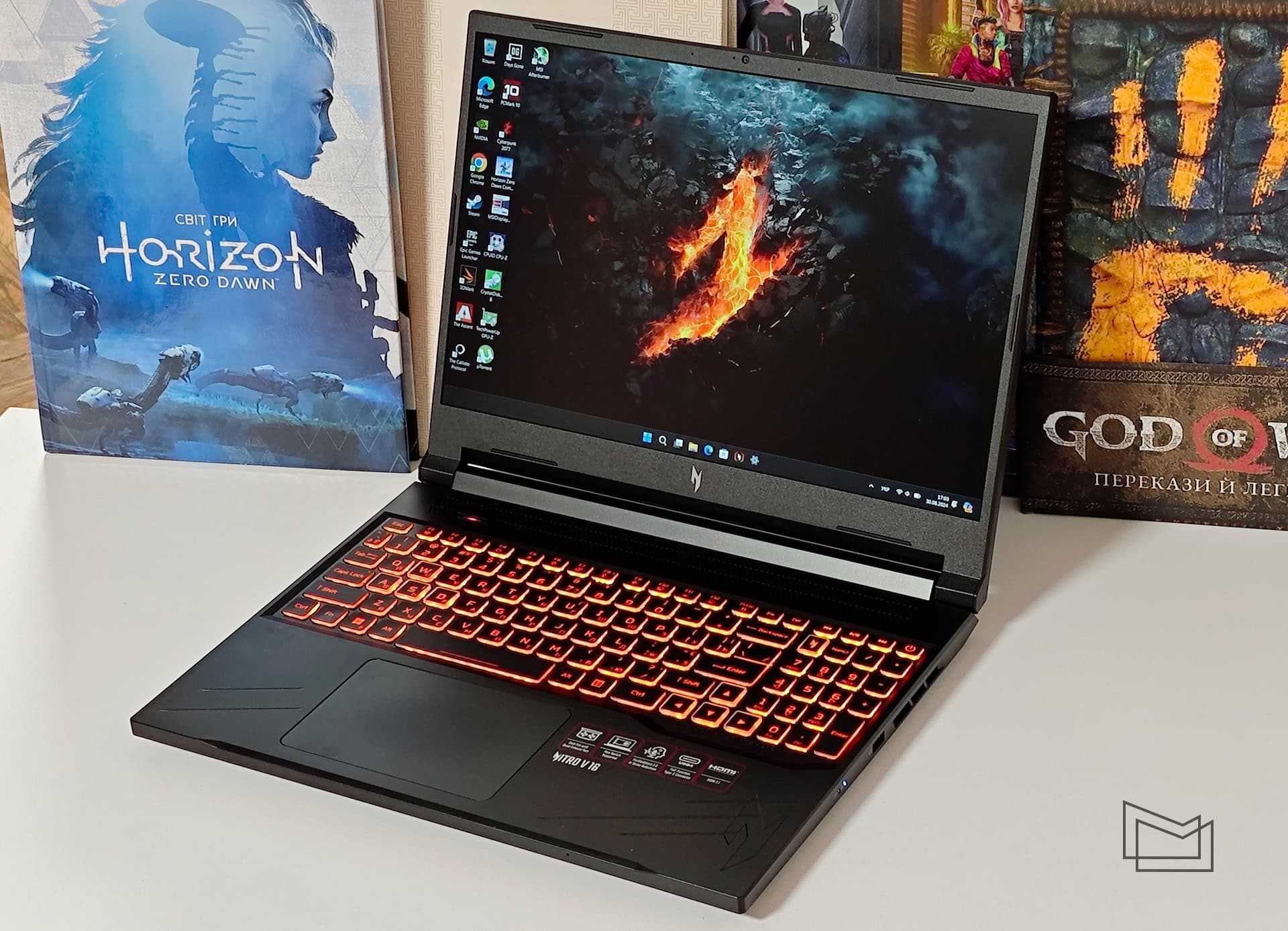 Огляд ігрового ноутбука Acer Nitro V 16 (ANV16-41)