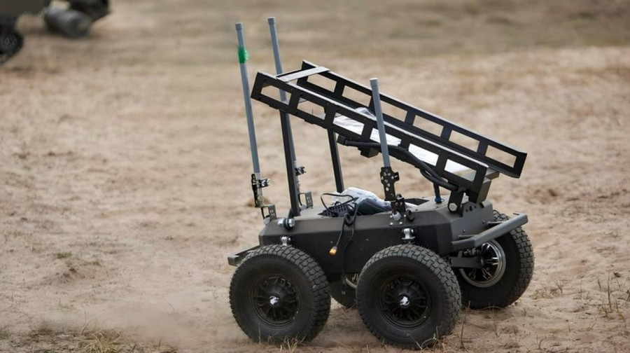 Ukraine announces new communication system for ground robots